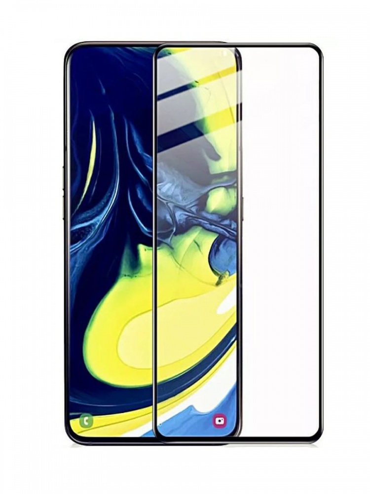 картинка Защитное стекло Nuobi 0.3mm 9H для Samsung Galaxy A80/A90 (10D) от Nuobi