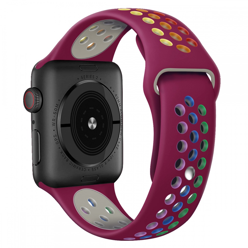 картинка Сменный ремешок Nuobi Sport Color ver.1 для Apple Watch (S/M) от Nuobi