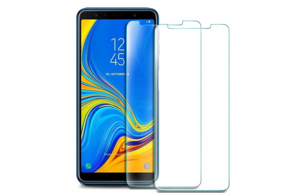 картинка Защитное стекло Nuobi 0.3mm 9H для Samsung Galaxy A750/A7 2018 (Анти-отпечаток) от Nuobi