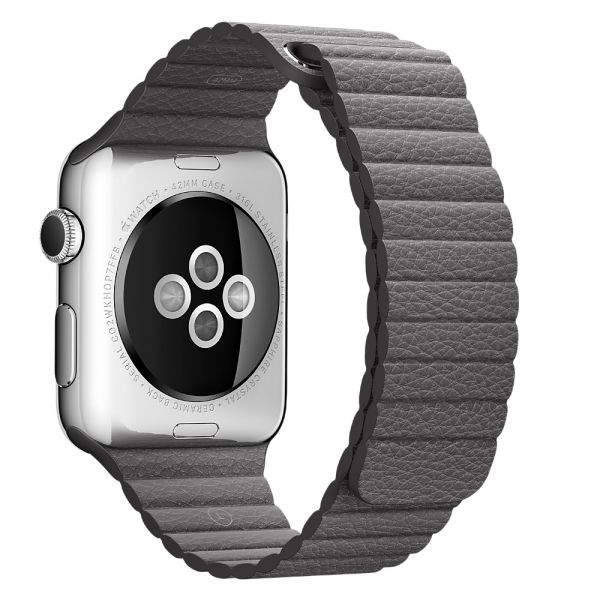картинка Сменный ремешок Nuobi Leather Magnetic для Apple Watch (S/M) от Nuobi
