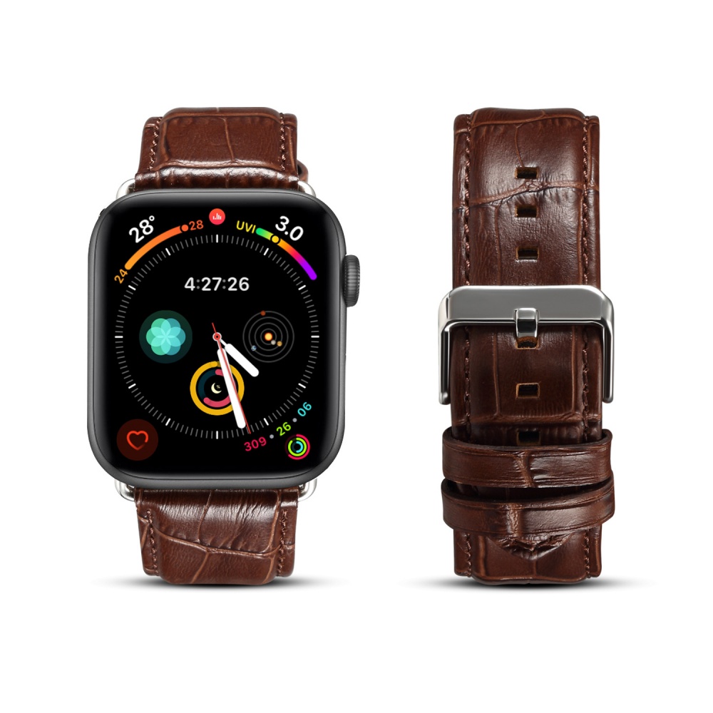 картинка Сменный ремешок Nuobi Leather ver.2 для Apple Watch (S/M) от Nuobi