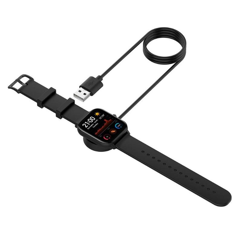 картинка Зарядное устройство (USB-кабель) Nuobi для Amazfit GTS / GTR / T-rex  от Nuobi